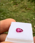 Natural Pink Tourmaline Pear Cut - 0.53 cts (7.31 x 4.23 mm)